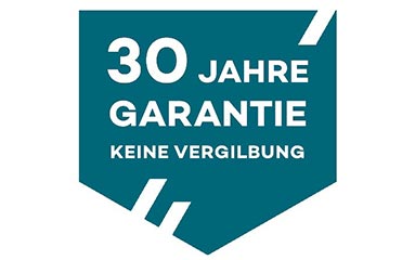 Kein Vergilben