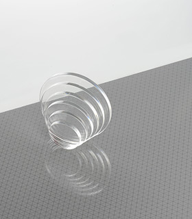PLEXIGLAS® Bodenscheibe 0A000GT 2 ST., transparente alto brillo absorbe rayos UV