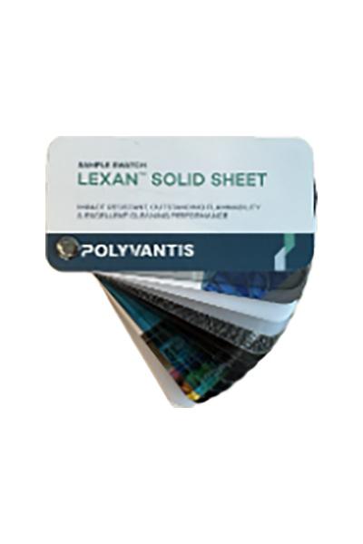 Muestra de lámina maciza LEXAN™