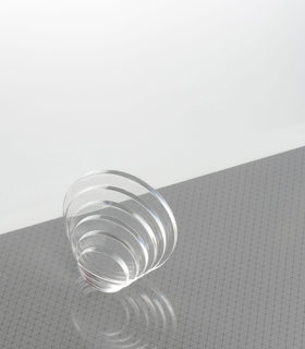 PLEXIGLAS® Bodenscheibe 0A000GT 1 ST., Ø250 mm, Dicke: 6 mm transparent highgloss UV absorbent