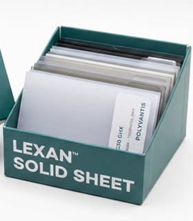 Sample box LEXAN™ Solid Sheets unknown