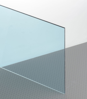 PLEXIGLAS® GS Blau 5C18 GT Platte Blickdurchlässig transparent hochglänzend UV absorbierend