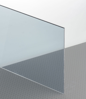 PLEXIGLAS® GS Grau 7C14 GT Platte Blickdurchlässig transparent hochglänzend UV absorbierend