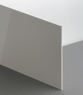 PLEXIGLAS® GS Grau 7H32 GT Platte lichtundurchlässig opak hochglänzend UV absorbierend