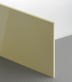 PLEXIGLAS® HiGloss Pistachio 6M530 C1 Sheet translucent highgloss UV absorbent