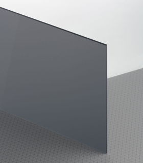 PLEXIGLAS® LED Black & White 7H25 GT Platte lichtdurchlässig transluzent hochglänzend UV absorbierend