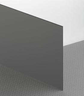 PLEXIGLAS® LED Black & White 9H04 SC Platte lichtdurchlässig transluzent matt