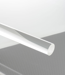 PLEXIGLAS® LED Farblos 0E013 XXL Rundstab Blickdurchlässig transparent hochglänzend