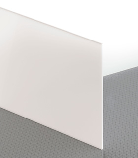 PLEXIGLAS® proTerra White WM706 RC Sheet translucent highgloss UV absorbent