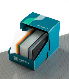 Musterbox PLEXIGLAS® LED