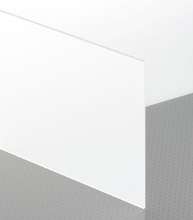PLEXIGLAS® Satinice Farblos / Crystal 0F00 DC Platte Blickdurchlässig transparent matt UV absorbierend
