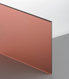 PLEXIGLAS® Satinice Indian Summer 3C13 DC Platte Blickdurchlässig transparent matt UV absorbierend