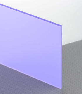 PLEXIGLAS® Satinice Plum 4H01 DC Platte lichtdurchlässig transluzent matt UV absorbierend