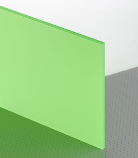 PLEXIGLAS® Satinice Grass 6H55 DC Sheet translucent matte / frosted UV absorbent