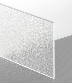 PLEXIGLAS® Textures Farblos 0A000 CL Platte Blickdurchlässig transparent strukturiert UV absorbierend