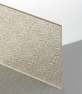 PLEXIGLAS® Textures Braun 8A470 E Platte Blickdurchlässig transparent strukturiert UV absorbierend
