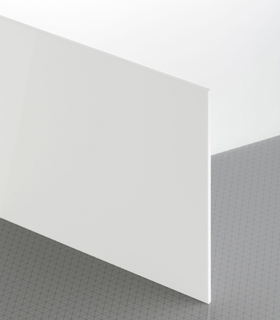PLEXIGLAS® XT Weiss WN297 GT Platte lichtdurchlässig transluzent hochglänzend UV absorbierend