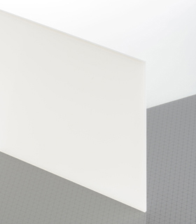 PLEXIGLAS® XT White WN370 GT Sheet translucent highgloss UV absorbent