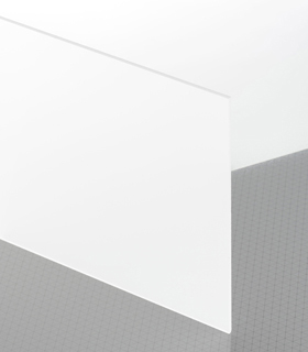 PLEXIGLAS® XT Weiss WN670 GT Platte lichtdurchlässig transluzent hochglänzend UV absorbierend