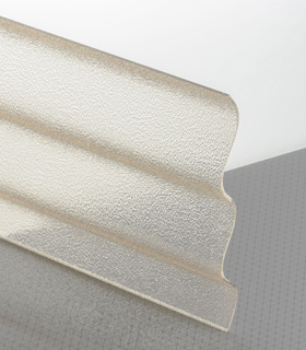 PLEXIGLAS® Resist Brun 8A003 C Transparence lumineuse transparent structurée qualité choc