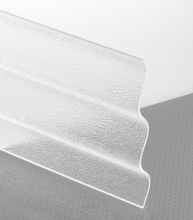 PLEXIGLAS® Resist Transparent 0A001 C Transparence lumineuse transparent structurée qualité choc