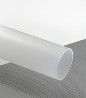 PLEXIGLAS® Satinice Clear 0D010 DF Tube translucent matte / frosted UV absorbent