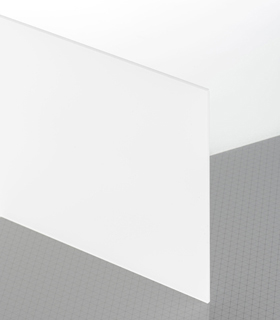 Weiss snow WM513 SC Platte lichtdurchlässig transluzent matt UV absorbierend